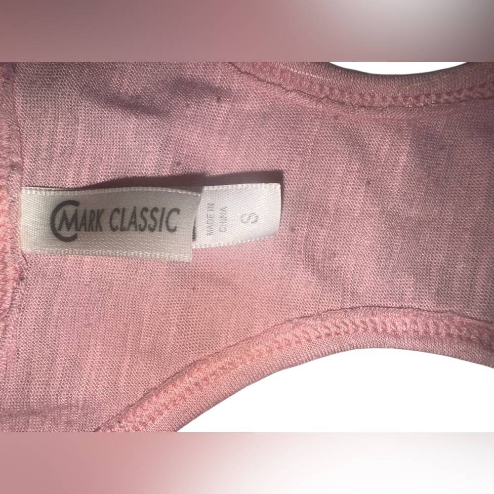 Classic Pink Hollywood Tank Top - Picture 2 of 2